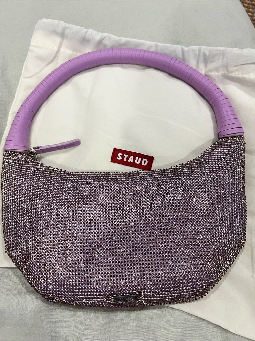 STAUD PEPPER CRYSTAL BAG